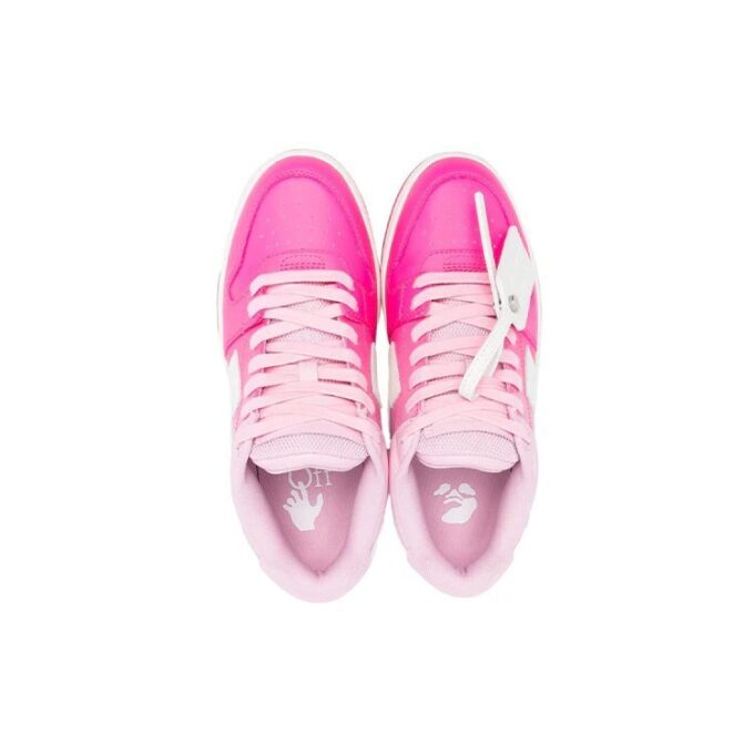 Off-White Out Of Office lavt sneaker «Pink White»