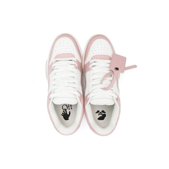 Off-White Out Of Office lavt sneaker «Pink White»
