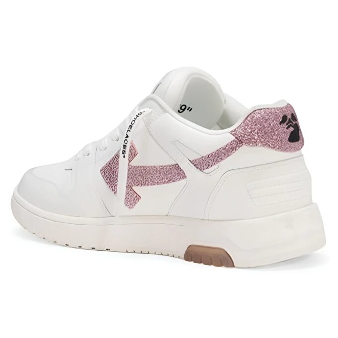 Off-White Out Of Office lavt sneaker «Pink White»