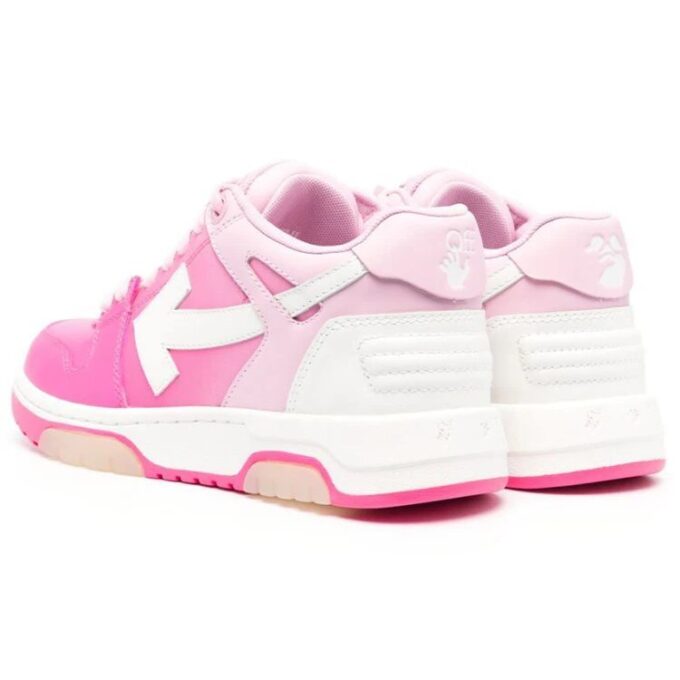 Off-White Out Of Office lavt sneaker «Pink White»