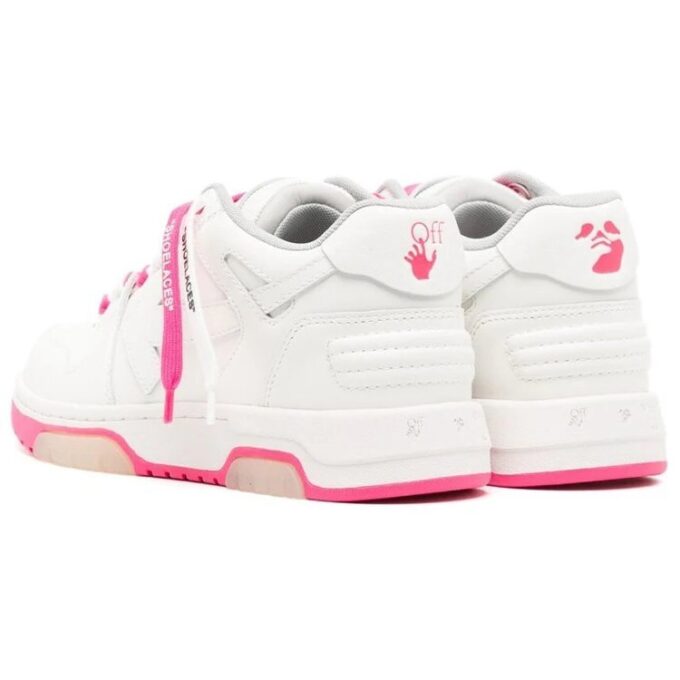 Off-White Out Of Office lavt sneaker «Pink White»