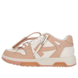 Off-White Out Of Office lavt sneaker «Tan White»