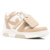 Off-White Out Of Office lavt sneaker «Tan White»