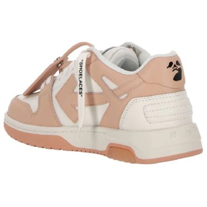 Off-White Out Of Office lavt sneaker «Tan White»