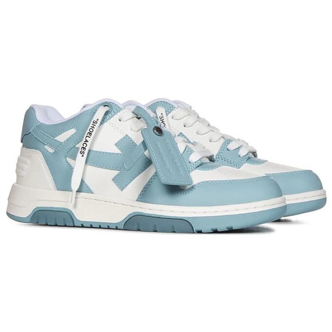 Off-White Out Of Office lavt sneaker &laquo;Teal White&raquo;