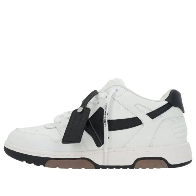 Off-White Out Of Office lavt sneaker &laquo;White Black&raquo;