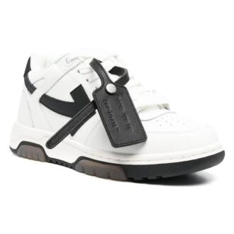 Off-White Out Of Office lavt sneaker &laquo;White Black&raquo;
