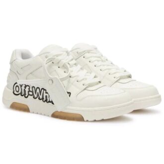 Off-White Out Of Office lavt sneaker &laquo;White Black&raquo;