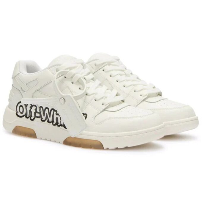 Off-White Out Of Office lavt sneaker &laquo;White Black&raquo;