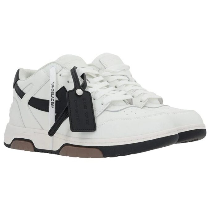 Off-White Out Of Office lavt sneaker &laquo;White Black&raquo;