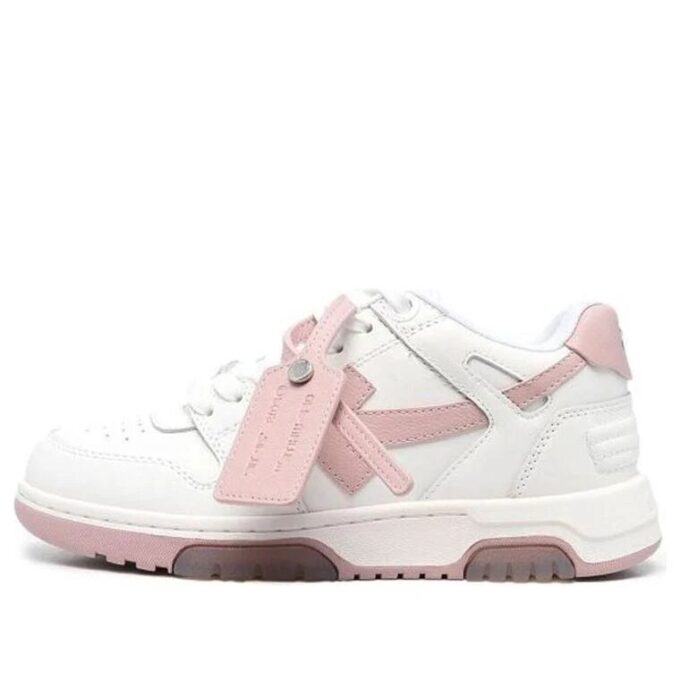 Off-White Out Of Office lavt sneaker «White Pink»