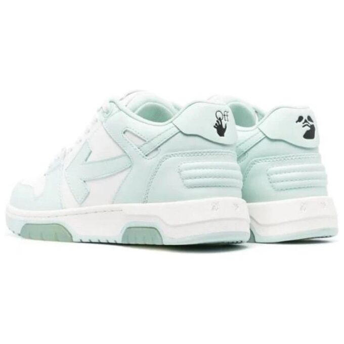 Off-White Out Of Office lavt sneaker «White teal»