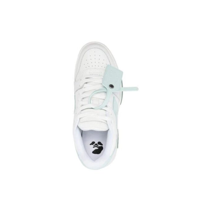 Off-White Out Of Office lavt sneaker «White Teal»