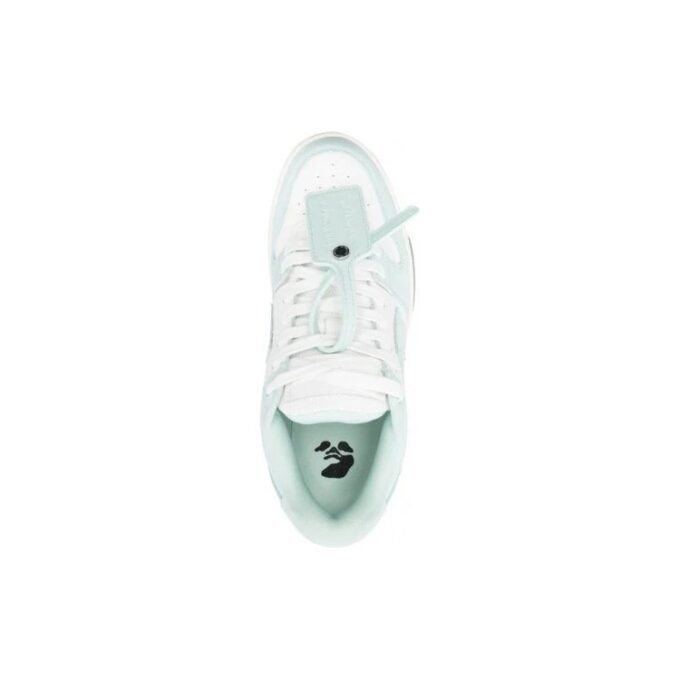 Off-White Out Of Office lavt sneaker «White teal»