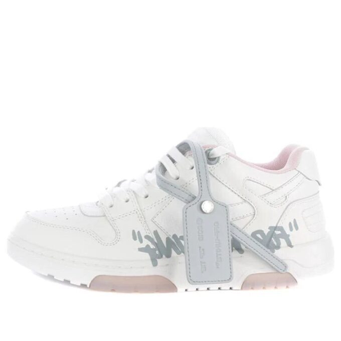 Off-White Out Of Office Lavt snørestøvler Hvite