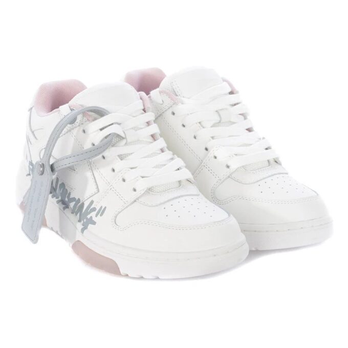 Off-White Out Of Office Lavt snørestøvler Hvite