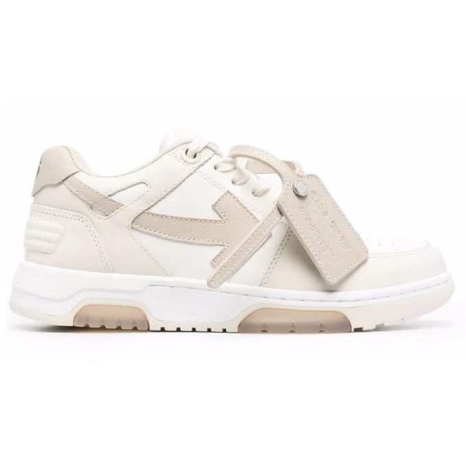 Off-White Out Of Office lavt sportsko Hvit