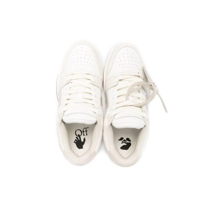 Off-White Out Of Office lavt sportsko Hvit