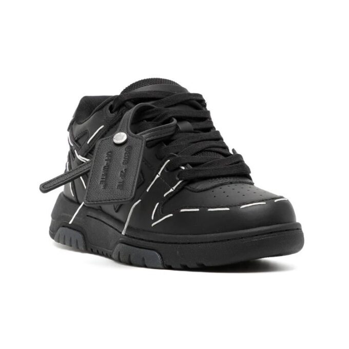 Off-White Out Of Office Low Sartorial Stitching «Black White»