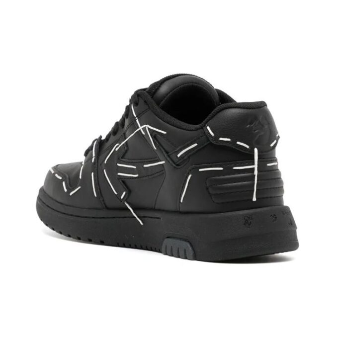 Off-White Out Of Office Low Sartorial Stitching «Black White»