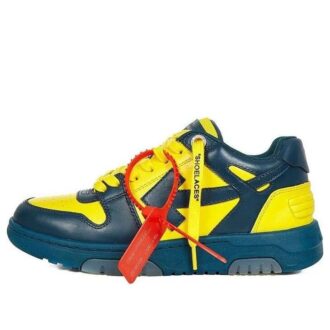 Off-White Out Of Office Low Sneakers Blå/Gul