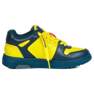 Off-White Out Of Office Low Sneakers Blå/Gul