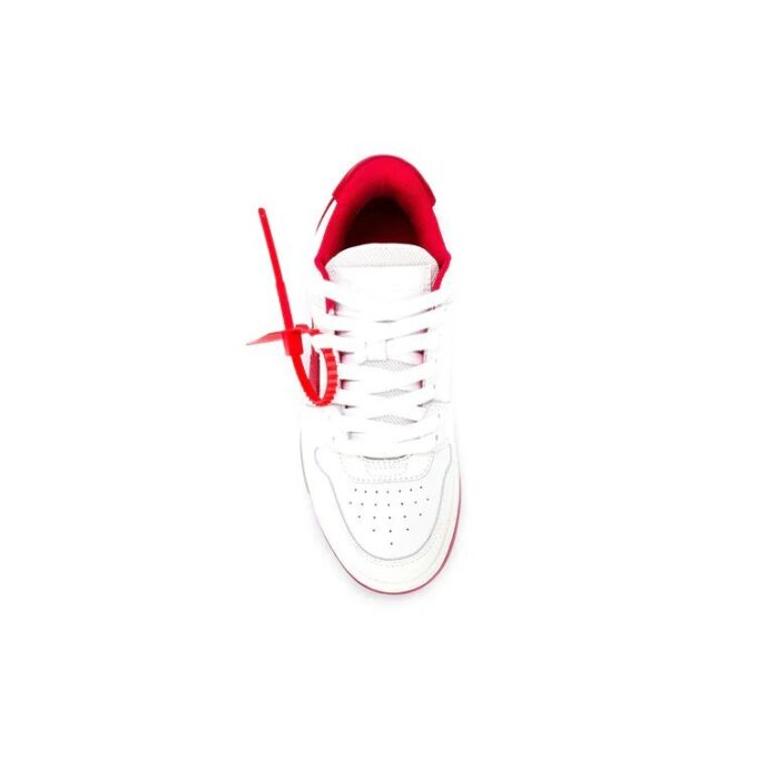 Off-White Out Of Office Low Sneakers Hvit/Rød