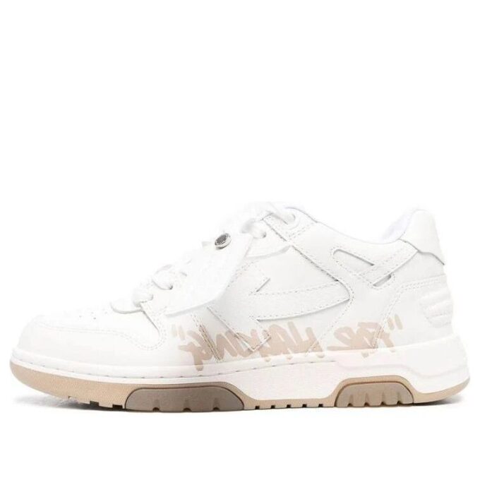 Off-White Out Of Office Low-Top Sneaker «White Beige»