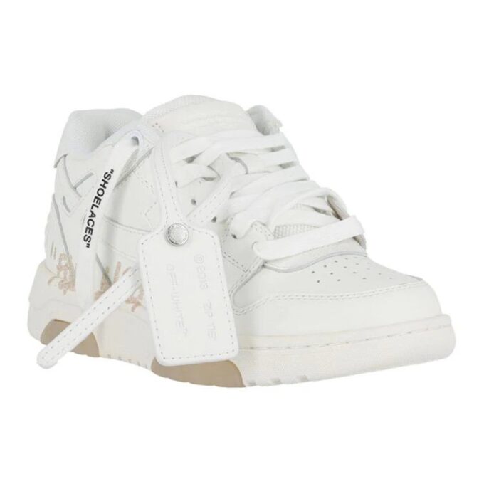 Off-White Out Of Office Low-Top Sneaker «White Beige»