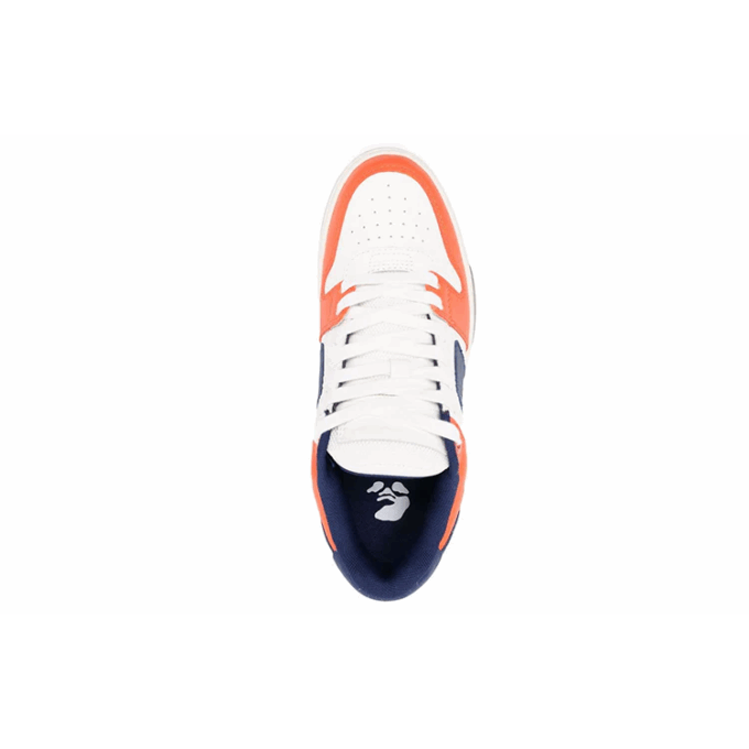 Off-White Out Of Office Low-Tops «White Orange Navy»