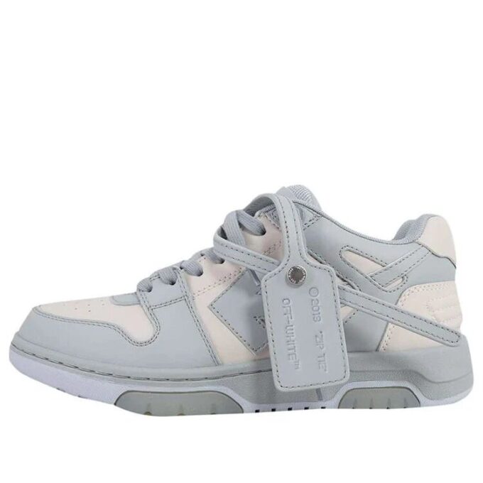 Off-White Out Of Office Mid Top Sneakers Blå