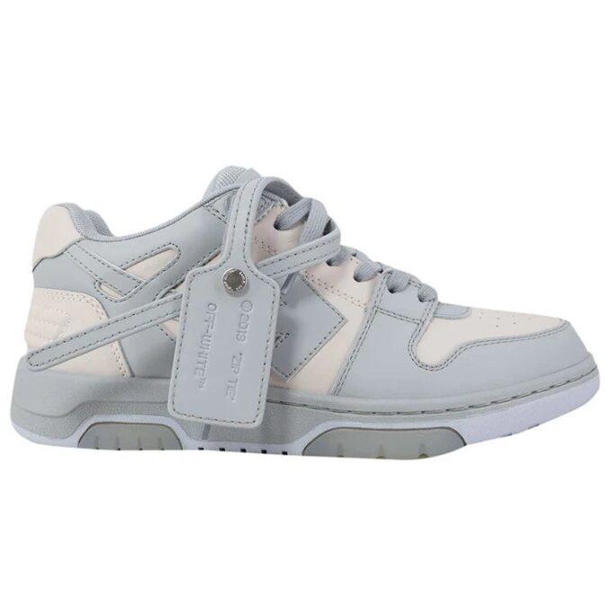 Off-White Out Of Office Mid Top Sneakers Blå