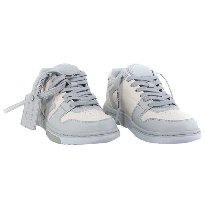 Off-White Out Of Office Mid Top Sneakers Blå