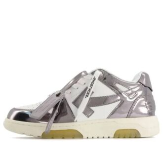 Off-White Out Of Office Mirror Sneaker «Silver White»
