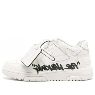 Off-White Out Of Office OOO «For Walking White Black»