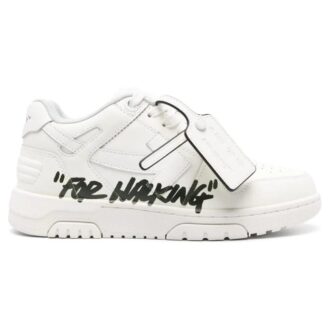 Off-White Out Of Office OOO «For Walking White Black»