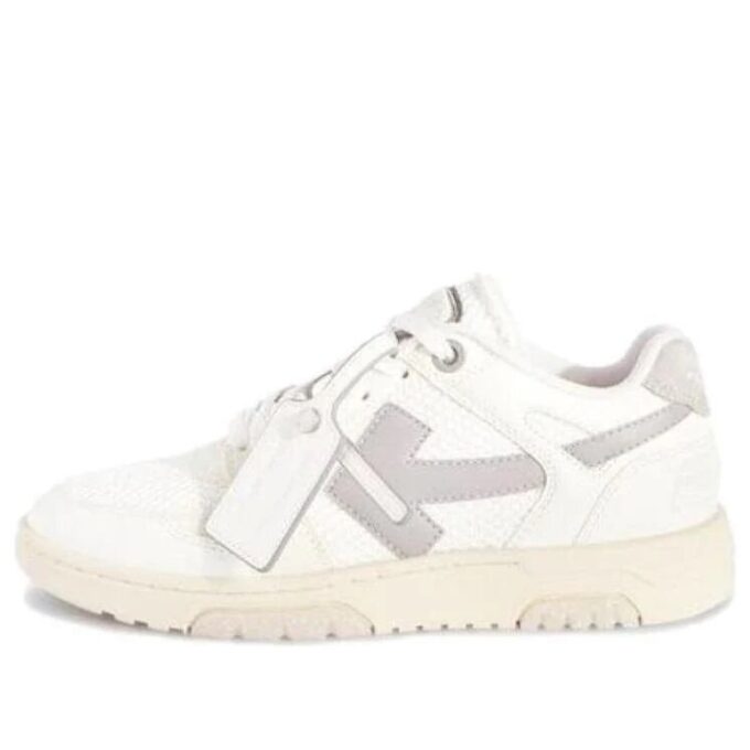 Off-White Out Of Office OOO lave joggesko «White Grey»