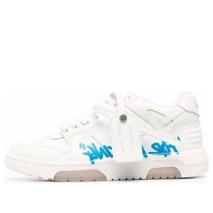 Off-White Out Of Office «OOO» lavt løpesko Hvit/Blå