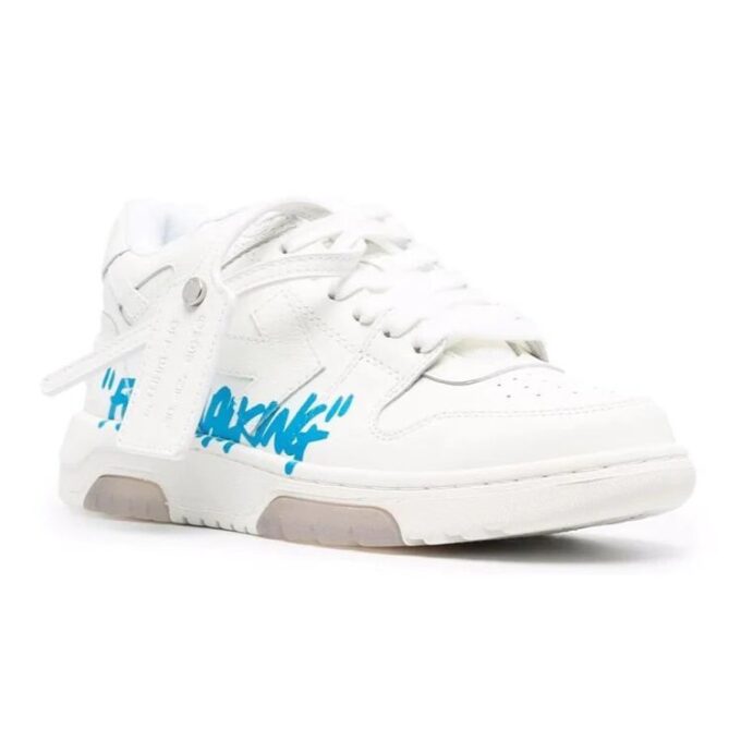 Off-White Out Of Office «OOO» lavt løpesko Hvit/Blå