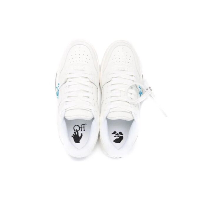 Off-White Out Of Office «OOO» lavt løpesko Hvit/Blå