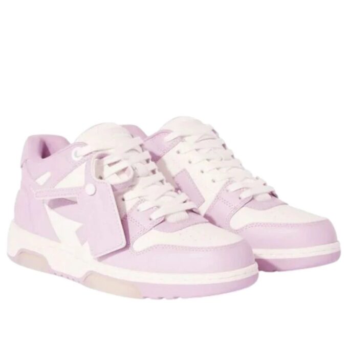 Off-White Out Of Office OOO Low Tops «Lavender White»