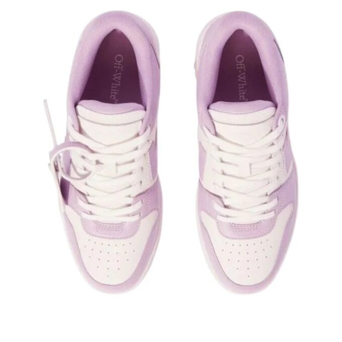 Off-White Out Of Office OOO Low Tops «Lavender White»