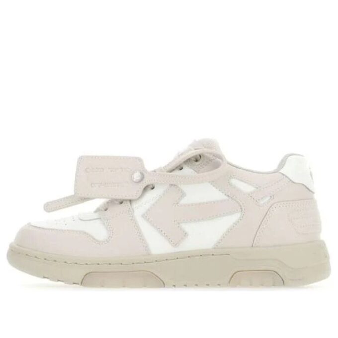 Off-White Out Of Office-serien Treningssko Beige