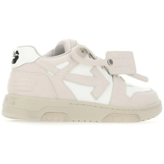Off-White Out Of Office-serien Treningssko Beige