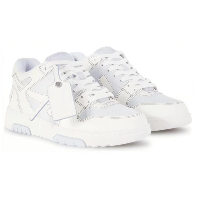 Off-White Out Of Office Sneakers «Lysblå Hvit»