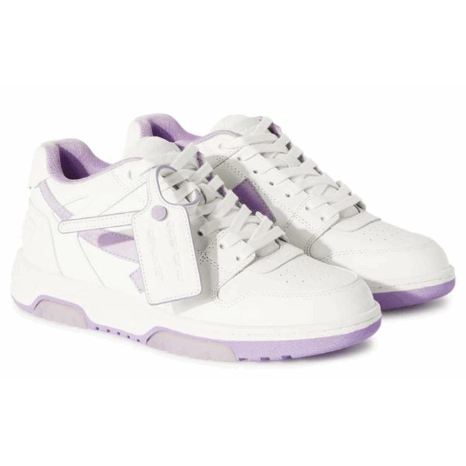 Off-White Out Of Office Sneakers «White Purple»