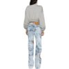 Off-White Oversized-sleeve Cropped Gensere «Grey»