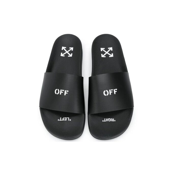 Off-White Pool Sliders «Svart»