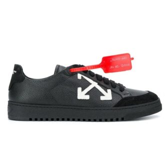 Off-White røde tag-joggesko