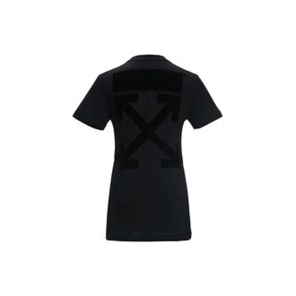 Off-White Rundhalset genser med korte Shorts, svart